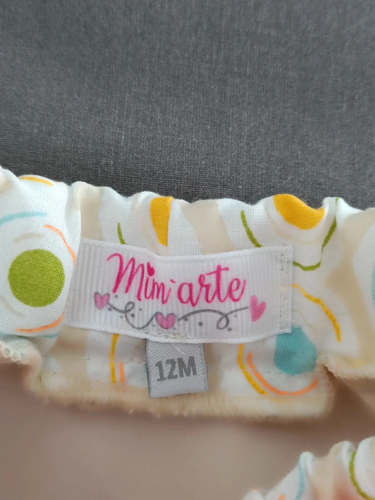 Saia tapa fraldas multicolorida - 12 meses – photo 6